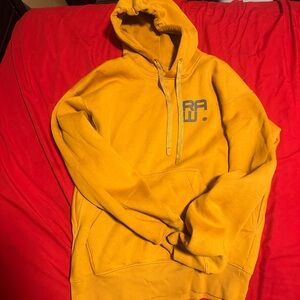 G-Star Men's Mustard Hoodie Sweater